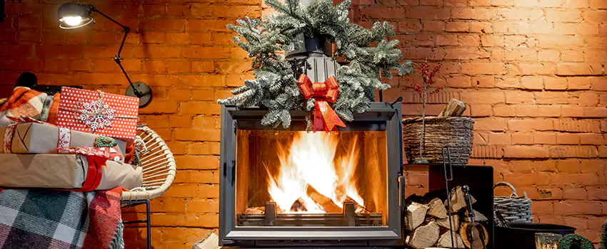 Travis Industries Linear Gas Fireplace Installation in Redmond, Oregon