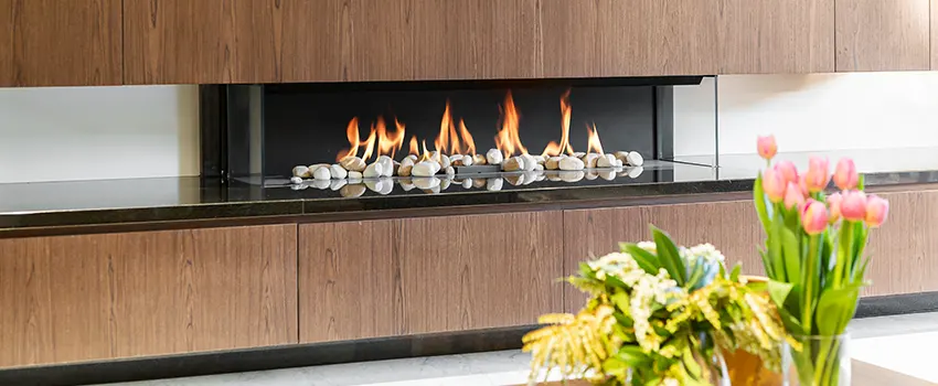 Double-height Fireplace Design Refurbishment in Redmond, Oregon